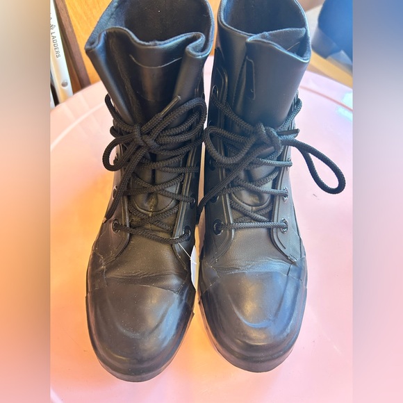 Converse x Ambush Pro Leather High Top Sneaker Black Rubberized Leather Size 7 - Picture 5 of 9